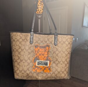 Coach Signature Vandal Gummy Bear Limited Edition Vintage Tote Bag